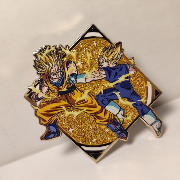 Dragon Ball Z Blind Bag Series Enamel Pins Full Set Of 8 Collectible DBZ Badges - Picture 5 of 11